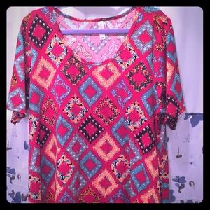 LulaRoe 2XL T-shirt like new